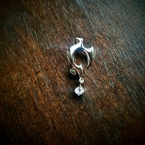 *Sold*  3 for $15 Bellybutton Rings - Tribal w/ Gem